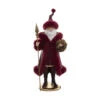 Objet Père Noël En Résine H38cm Bordeaux - FEERIC CHRISTMAS -Dr. Oetker Décoration Boutique 3560231528140 1