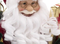 Père Noël En Velours Rouge 60cm - FEERIC CHRISTMAS