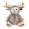 Peluche Ours Combinaison Renne 28cm Marron - FEERIC CHRISTMAS