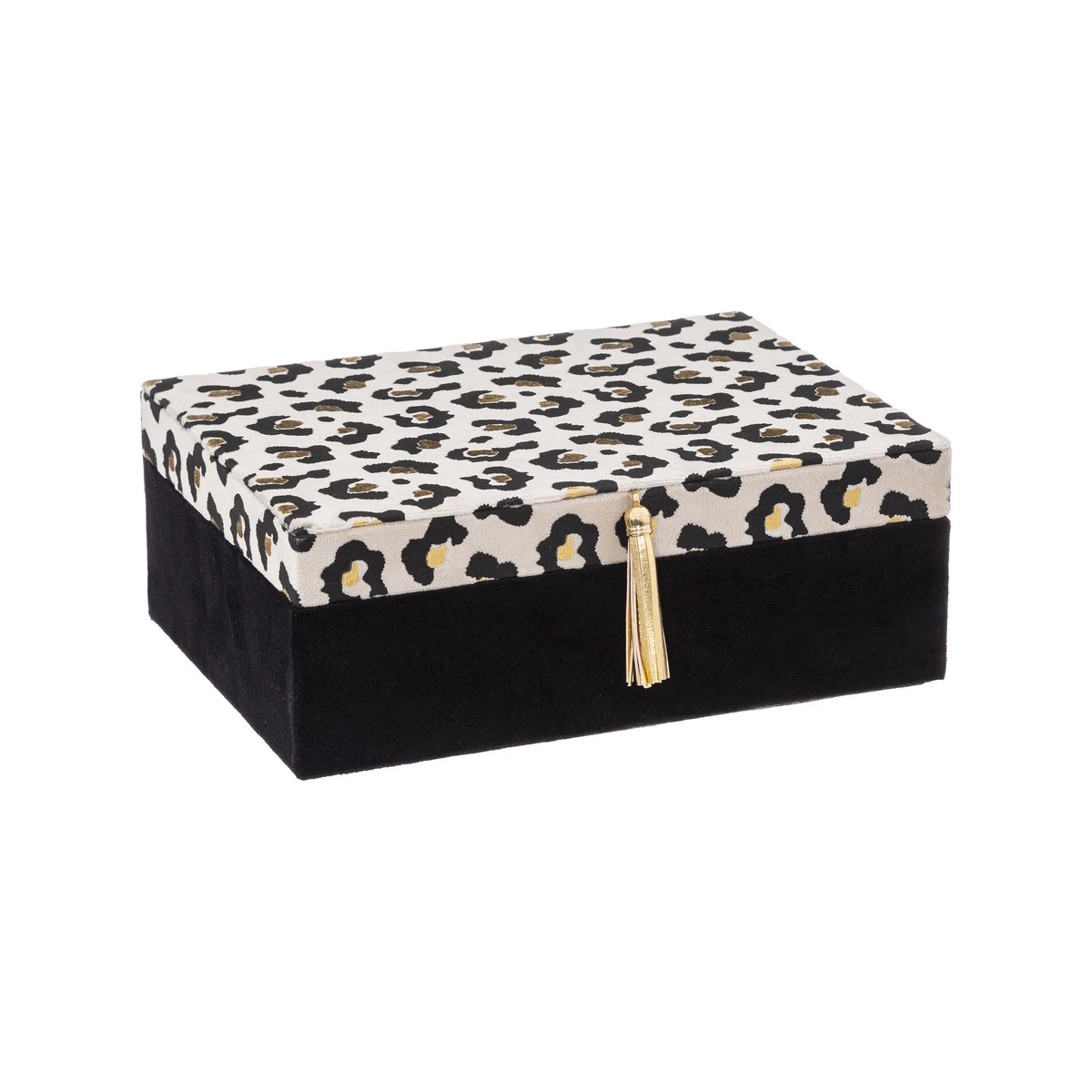Boite à Bijoux Imprimé Leopard 21cm Noir - FEERIC CHRISTMAS 3 Boite à Bijoux Imprimé Leopard 21cm Noir - FEERIC CHRISTMAS