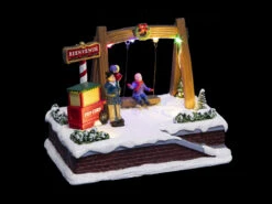 Village De Noël Balançoire - FEERIC CHRISTMAS