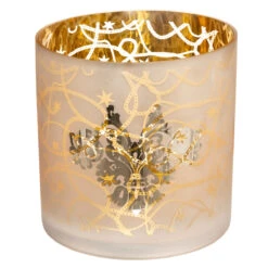 Photophore En Verre Imprimé - Feeric Christmas