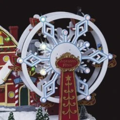 Village De Noël Roue Du Père Noël - Fééric Christmas