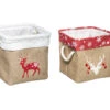 Décoration Panier Renne X2 Ecru/Rouge - FEERIC CHRISTMAS 2 Décoration Panier Renne X2 Ecru/Rouge - FEERIC CHRISTMAS -Dr. Oetker Décoration Boutique 3560233844866 1