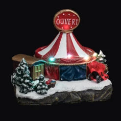 Village De Noël Cirque Bleu Orage - FEERIC CHRISTMAS