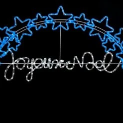 Joyeux Noël Blanc Froid / Bleu - Feeric Christmas