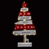 Décoration Intérieure Sapin Bois Led Blanc/rouge - FEERIC CHRISTMAS 1 Décoration Intérieure Sapin Bois Led Blanc/rouge - FEERIC CHRISTMAS -Dr. Oetker Décoration Boutique 3560238380253 2