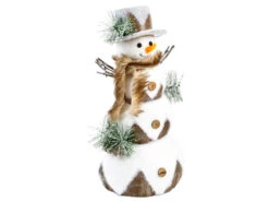 Décoration Bonhomme De Neige Blanc - FEERIC CHRISTMAS