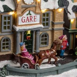 Village De Noël Gare - Fééric Christmas -Dr. Oetker Décoration Boutique 3560239676676 3