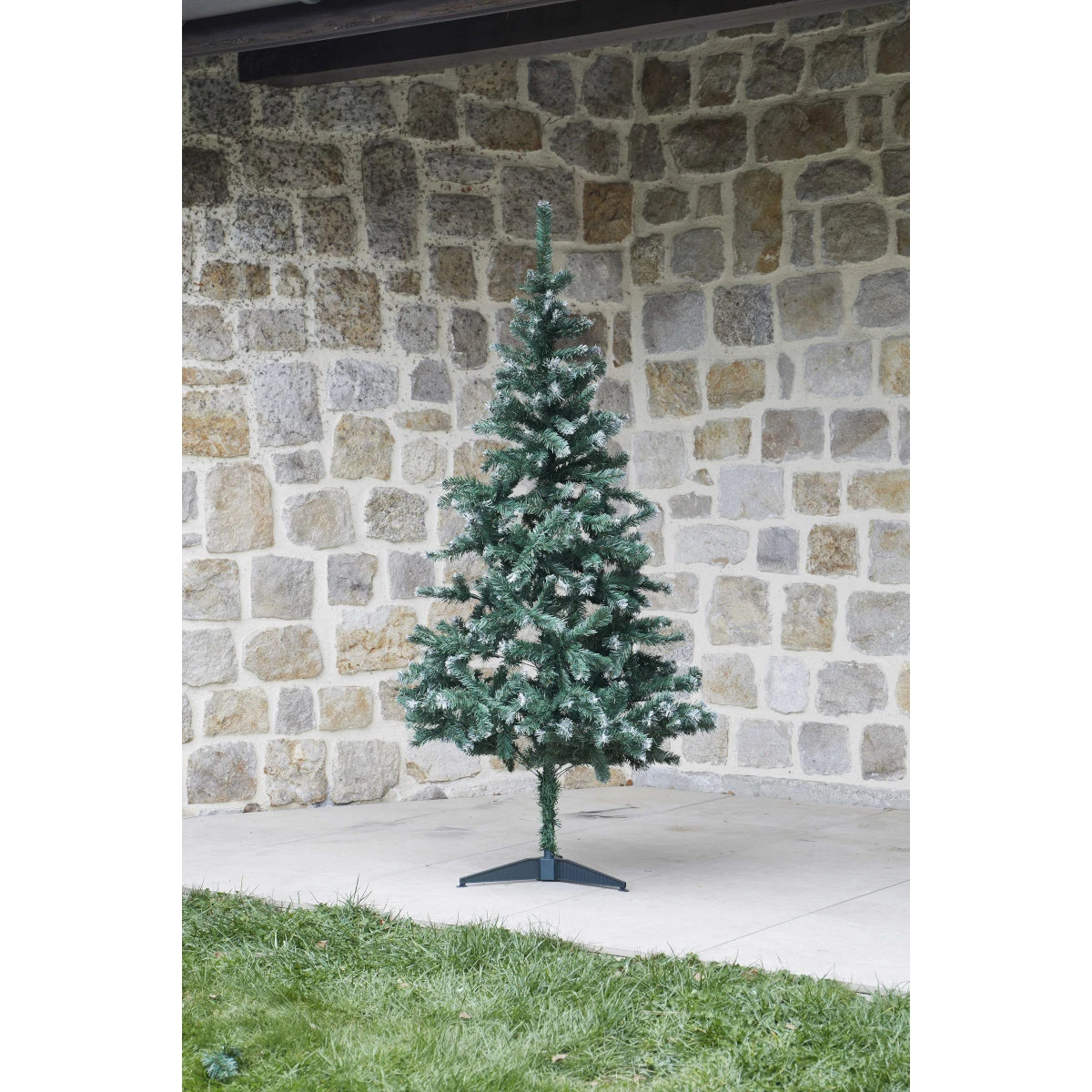 Sapin De Noel Artificiel Vert Pointes Blanches - 1.80m Le Savoyard - 4178 - Christmas Day 7 Sapin De Noel Artificiel Vert Pointes Blanches - 1.80m Le Savoyard - 4178 - Christmas Day – Image 5