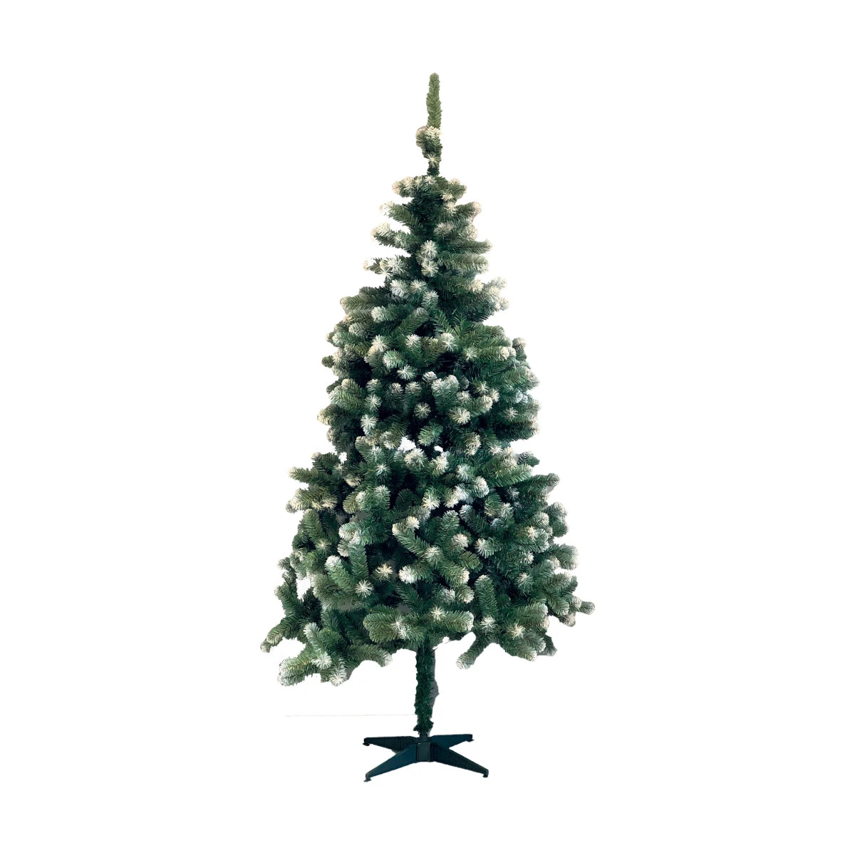 Sapin De Noel Artificiel Vert Pointes Blanches - 2.10m Le Savoyard - 4179 - Christmas Day 4 Sapin De Noel Artificiel Vert Pointes Blanches - 2.10m Le Savoyard - 4179 - Christmas Day – Image 2