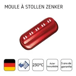 Moule à Stollen Ou Bûche De Noël Zenker Spécial Christmas 6004 -Dr. Oetker Décoration Boutique 4044935060049 4