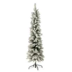 Sapin De Noël Enneigé "Christmas" 184cm Vert