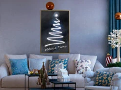 Poster Et Affiche - Bright Christmas Tree - 40x60