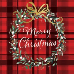 Mini Plateau Rectangulaire Merry Christmas